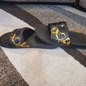 Custom nike slides